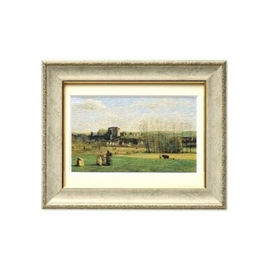 Japan Ohara Museum of Art Mini Frame Corot La Ferté-Milon Landscape F/S - Picture 1 of 1