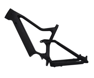 Dengfu Carbon Fat bike frame BAFANG M620 Motor 1000w Suspension 26er Ebike 18" M - Picture 1 of 14