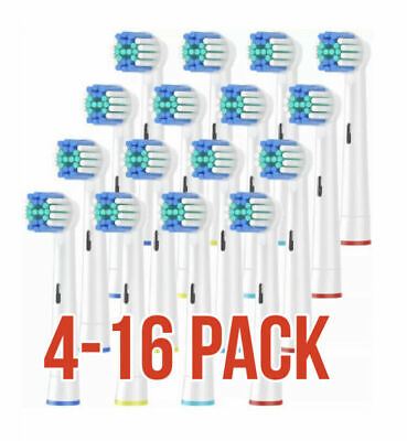 Electric Toothbrush Heads Compatible With Oral B Braun Replacement Brush Heads • 6.88£