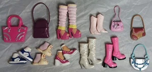 Original Barbie Mattel My Scene Schuhe, Stiefel & Handtaschen Konvolut - teilweise selten! - Bild 1 von 2