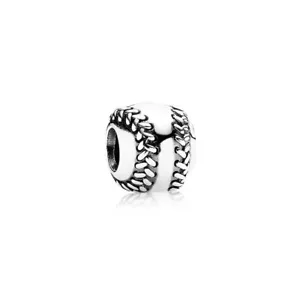 Genuine Pandora Charm Bead "Baseball" 790969 - retired - Foto 1 di 1
