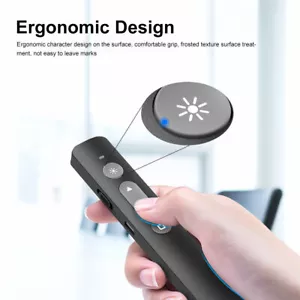 USB Wireless PowerPoint PPT Presenter Clicker Pointer Pen 100m Remote Control - Picture 1 of 15