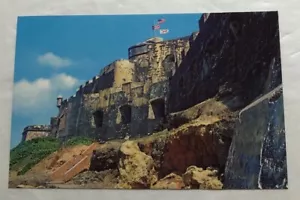 San Juan, Puerto Rico Shoreline Trail, El Morro. Postcard (L2) - Picture 1 of 2