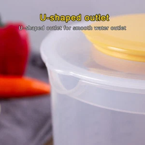 1Pc 2.5L Large Capacity Baking Measuring Cup Scale Kitchen Mixing Bowl with Lid - Imagen 1 de 11