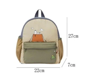 Peanuts Back Pack Snoopy Cartoon Multi-functional Kids School Bag - Picture 1 of 7