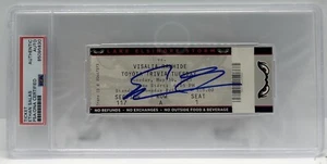 Ethan Salas Signed Professional Debut Full Ticket Stub 5/30/23 PSA DNA - Picture 1 of 2