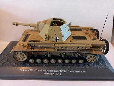 1/43, Char 10.5cm FH 18/1 L28 Heuschrecke 10, WW2, Allemagne 1943, Neuf (14) - Photo 1/4