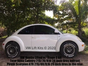 Best Lift Kit for VW New Beetle MK4 Overland VW High Life Stage 3 Suspension - Picture 1 of 24
