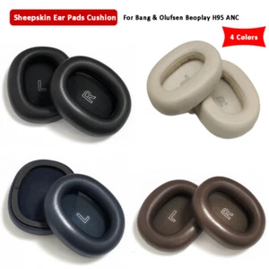 Cojín de almohadillas de piel de oveja para Bang&Olufsen Beoplay H95 ANC auriculares de repuesto - Imagen 1 de 17