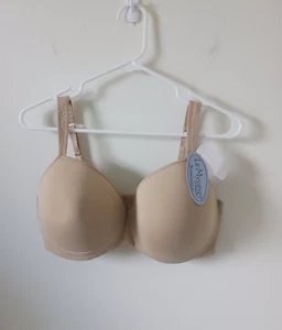 Le Mystere Renaissance Dream Tisha 9955 Bra Size 40E Nude Beige Padded Underwire - Picture 1 of 7