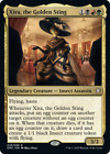 FOIL XIRA, THE GOLDEN STING mtg NM-M Commander Dominaria United Rare