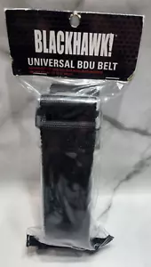 Blackhawk Tactical Universal BDU Black Belt LRG 52" 41UB01BK New - Picture 1 of 5