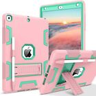 For iPad 7th/8th/9th Gen 10.2 Inch Shockproof Armor Hybrid Stand Case Cover