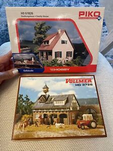 Vollmer 3726 and Piko 61826 BOTH NEW IN BOX! HO scale