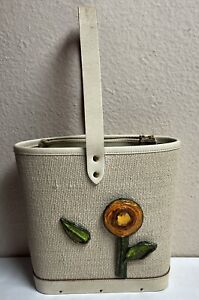 Enid Collins Of Puerto Rico Rare 1 Strap Purse Paper Mache Flower Bag