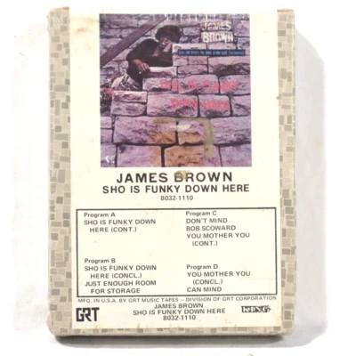 JAMES BROWN / Band - Sho Is Funky Down Here 1971   1st US GRT 8-TR  SEALED  RARE - Image 1 of 4