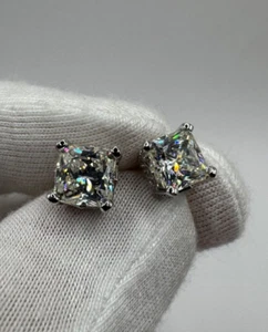 Ukraine Style Sterling Silber 925 Geschenk Damen Ohrringe - Schmuck CZ 3,3g - Bild 1 von 6