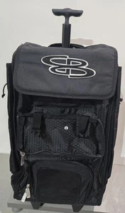 Boombah Hybrid Catchers Bag Black Rolling *missing Front Flap * - Picture 1 of 7