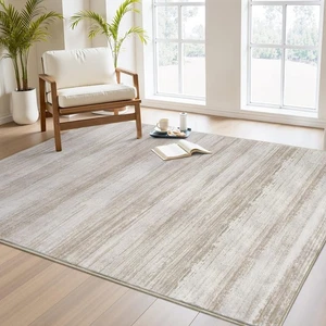 Modern Abstract Area Rug - 3x5 Washable Rugs Non-Slip Small Carpet, Ultra Sof... - Bild 1 von 6