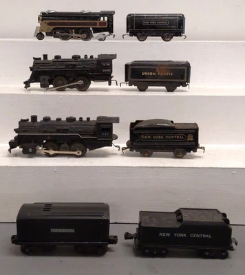 Motores de vapor y licitadores surtidos de colección Marx & Lionel O [5] Foto 1 de 3