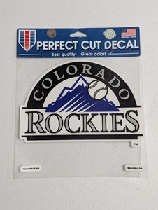 Colorado Rockies Perfect Die Cut Officially Licensed MLB Logo Decal New - Picture 1 of 4