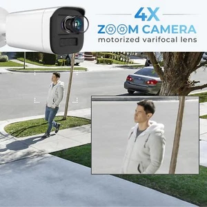 Compatible con Hik 4MP ColorVu Varifocal MIC IP Cámara Ranura para Tarjeta SD 2.8-12MM - Imagen 1 de 21