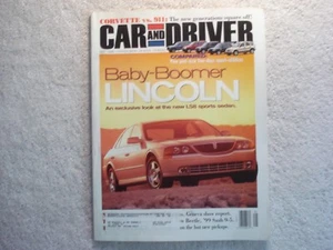 Auto und Fahrer 1998 May Lincoln LS8 Porsche vs Corvette VW Käfer Jeep Kia - Bild 1 von 1