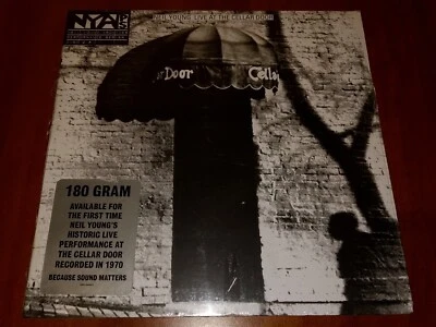 NEIL YOUNG LIVE AT THE CELLAR DOOR LP *RARE* 180g VINYL 2013 EU 1st PRESSING New - Image 1 of 2