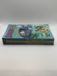 SCOOBY DOO AND YOU Collect The Clues Mystery 5 BOOK LOT Leaping Lion - Picture 1 of 11
