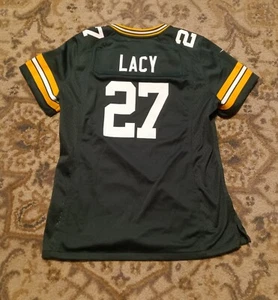 Nike Green Bay Packers #27 Eddie Lacy grün Jugend Mädchen Game Trikot NFL Größe L - Bild 1 von 3