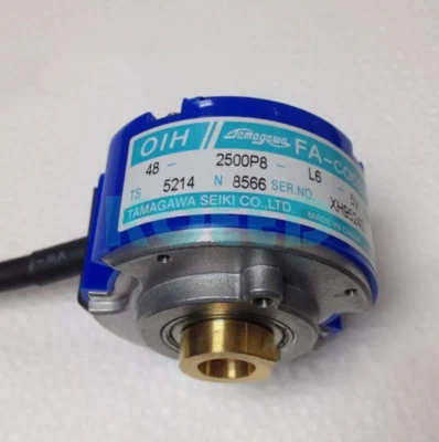New TAMAGAWA SEIKI TS5214N8566 OIH48-2500P8-L6-5V Rotary Encoder - Image 1 of 4