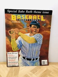 Babe Ruth Baseball Hobby Nachrichten Dezember 1991 - NY Yankees The Babe MLB Artikel - Bild 1 von 10