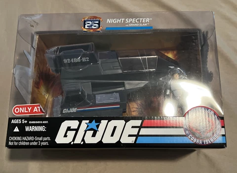 G.I. Joe NIGHT SPECTER w/Grand Slam Target exclusive Cover