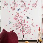 Removable Flower Shape Pink Self Adhesive Wallpaper  For Wall Mural