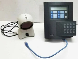 Kaba B-Net 9520 Time and Attendance Termainal w/ Orbit MS-7120 Scanner - Picture 1 of 5