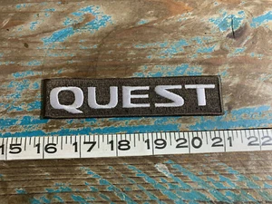 NISSION QUEST PATCH MINI VAN DATSUN JDR - Picture 1 of 1