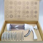 Pampered Chef Cookie Press with 16 Disks in Original Box 1525