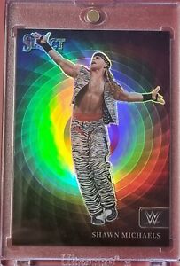2023 Select WWE Shawn Michaels Color Wheel Prizm SSP RARE HBK *Stunning Card*