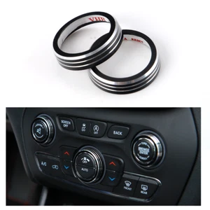 Anillo de ajuste de cubierta de botón de interruptor de audio interior para Jeep Grand Cherokee/Cherokee14+ - Imagen 1 de 7