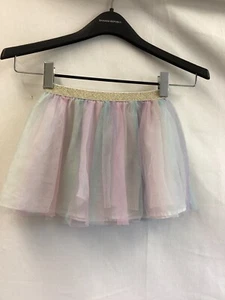 Cynthia Rowley Glitter Tulle pull on Skirt Pink Blue toddler girls size S 5-6 - Picture 1 of 9