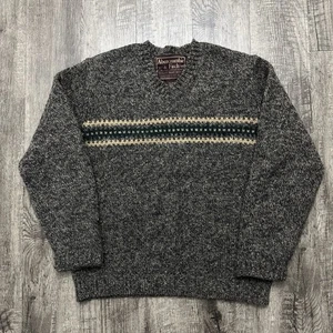 Vintage Abercrombie & Fitch V-Neck Wool Sweater M - Picture 1 of 6