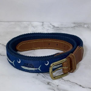 Simply Southern Collections Size 36 Blue Marlin Belt Excellent Condition - Picture 1 of 6