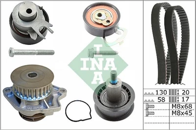 Schaeffler INA Wasserpumpe + Zahnriemensatz 530 0538 30 für VW GOLF SEAT SKODA 4 - Bild 1 von 4