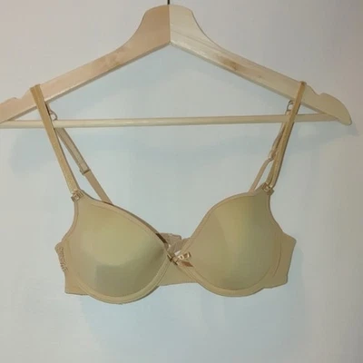 Chantelle Essentia Contour T-shirt Underwire Bra Toffee Style 1575 Tan 32A - Image 1 of 4