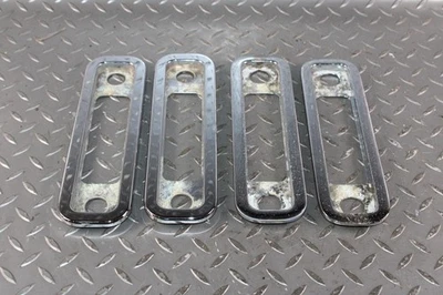 03-09 Hummer H2 *DMG* Chrome Aftermarket Front Rear LH RH Side Marker Surround Foto 1 de 4