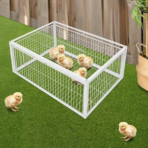 4 Löcher Eisen Wachtel Futterhaus Taube Taube Vogel außerhalb des Käfigs mit Einwegeingang - Bild 1 von 19