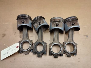 BMW E21 E30 E28 M10 ENGINE PISTONS AND ROD 88.97mm - Picture 1 of 5
