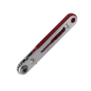 New Chrome Vanadium Steel 15 teeth Two-way Ratchet Screwdriver Set Drill Bit - Picture 1 of 16