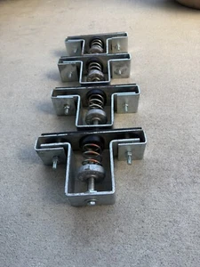 REDUCED: SET OF FOUR MASON Floor Mount Vibration Isolators marked SLRA-150 - Picture 1 of 6