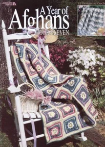 ARTES RECREATIVAS UN AÑO DE AFGANOS LIBRO ONCE 12 DISEÑOS CROCHET BANDERA Y MÁS O0P - Imagen 1 de 6